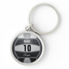 Personalized Volleyball Team Keychain
