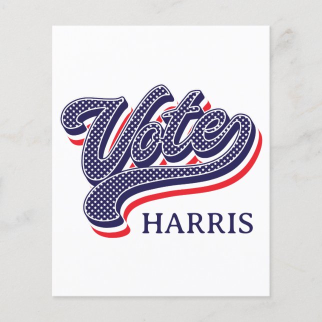 Personalized Vote Election Stars and Stripes  Flyer
