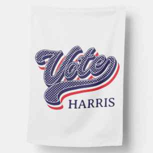 Personalized Vote Election Stars and Stripes  House Flag