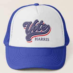 Personalized Vote Election Stars and Stripes Trucker Hat