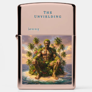 Personalized (w/ Name or Intials) The Unyielding Zippo Lighter