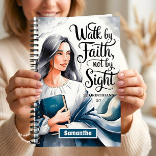 Personalized Walk By Faith Christian Women Journal