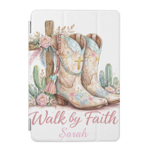 Personalized Walk By Faith iPad Mini Cover