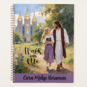 Personalized 'Walk with Me' Christian LDS Planner2 Planner