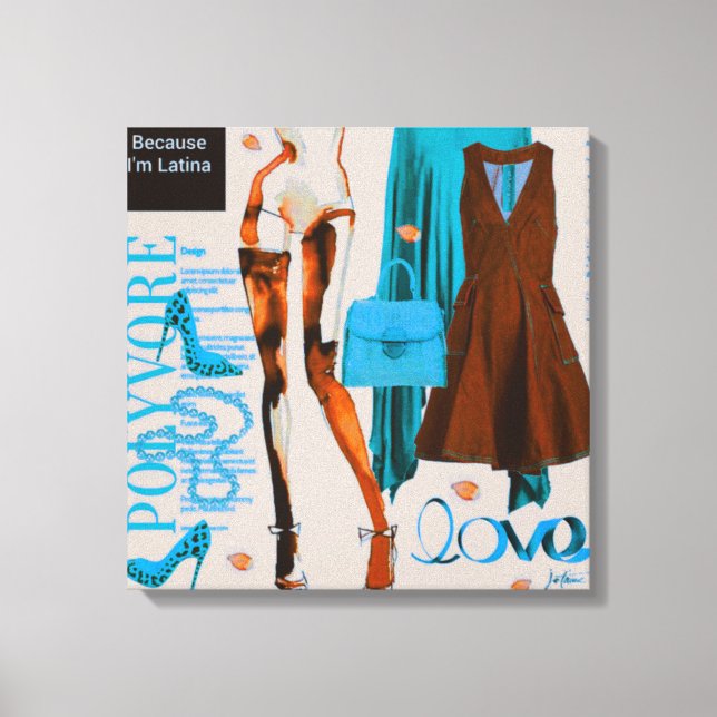 Personalized Wall Art: Gift of Love Canvas Print (Front)