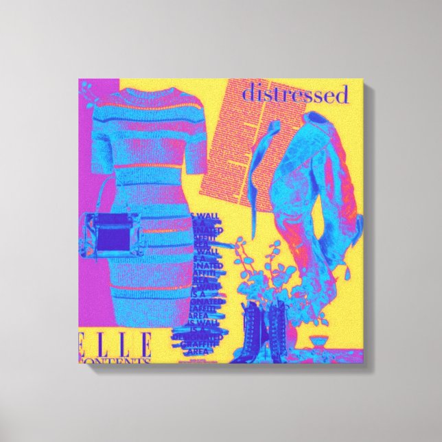 Personalized Wall Art: Gift of Love Canvas Print (Front)