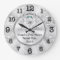 Personalized Wall Clock Wedding Gift, Love Birds