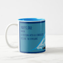 Personalized Wanderlust mug