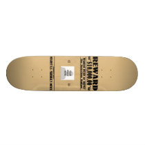 Personalized Wanted Dead or Alive Skateboard