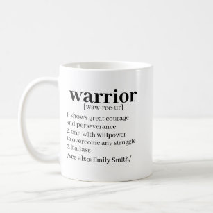 Personalized Warrior Mug