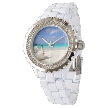 Personalized Watches Picture Photo Watches For Her by red_dress at Zazzle