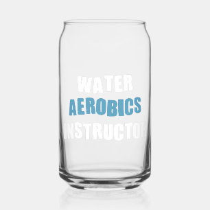 Personalized Water Aerobics Instructor Can Glass