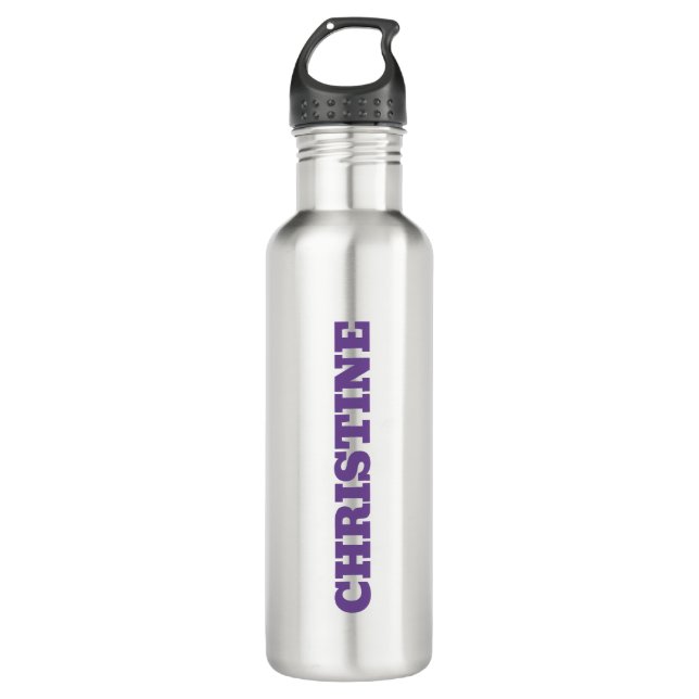 Personalized Water Bottle (Front)