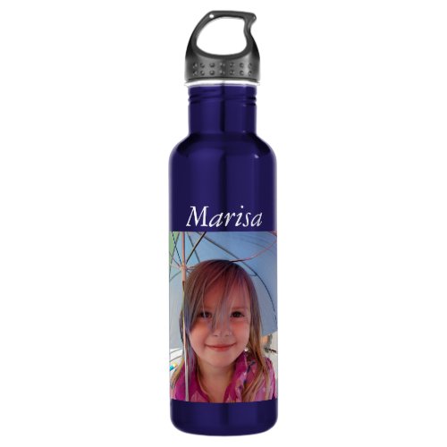 Personalized Water Bottle Add Your Picture   Sta Stainless Steel Water Bottle