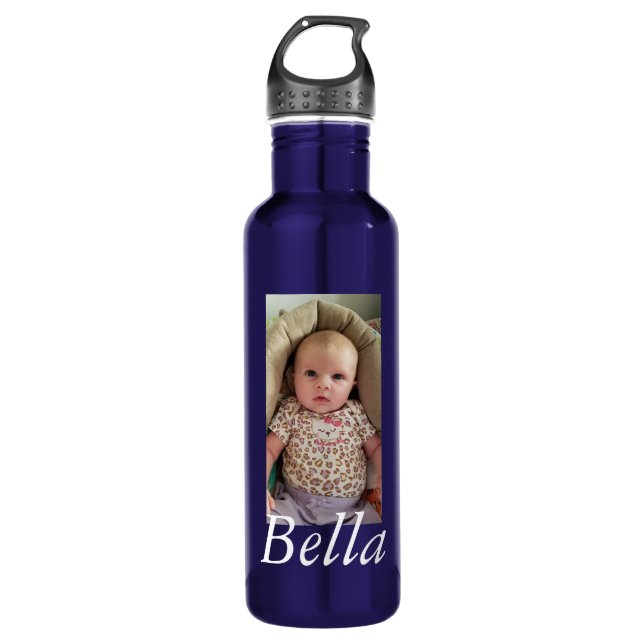 Personalized Water Bottle, Add Your Picture!  Stainless Steel Water Bottle (Front)