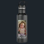 Personalized Water Bottle, Add Your Picture!    Stainless Steel Water Bottle<br><div class="desc">Just add your name and picture,  sports logo,  business logo to this water bottle in the customization area.</div>