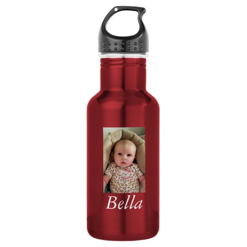 Personalized Water Bottle Add Your Picture  Stainless Steel Water Bottle