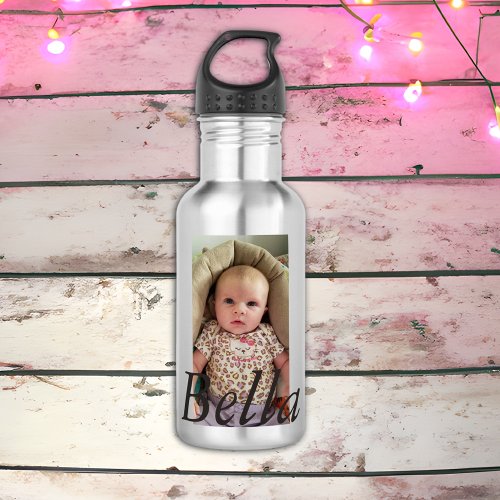 Personalized Water Bottle Add Your Picture Stainless Steel Water Bottle