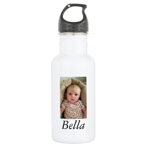 Personalized Water Bottle Add Your Picture  Stainless Steel Water Bottle