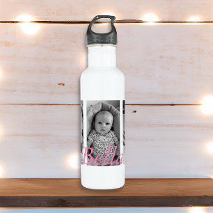 Personalized Water Bottle, Add Your Pictures! Bottle