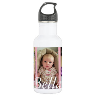 Personalized Water Bottle, Add Your Pictures! Water Bottle