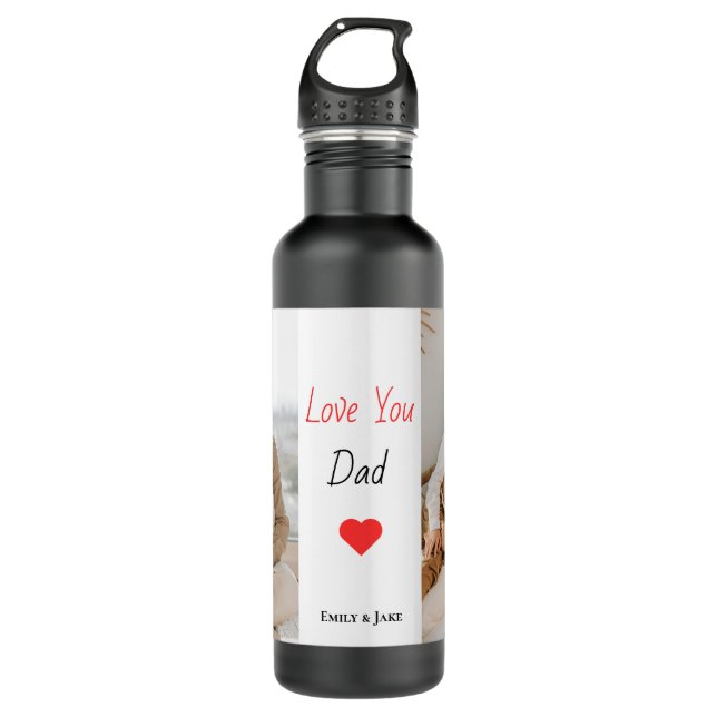 Personalized Water Bottle | Father’s Day Gift  (Front)
