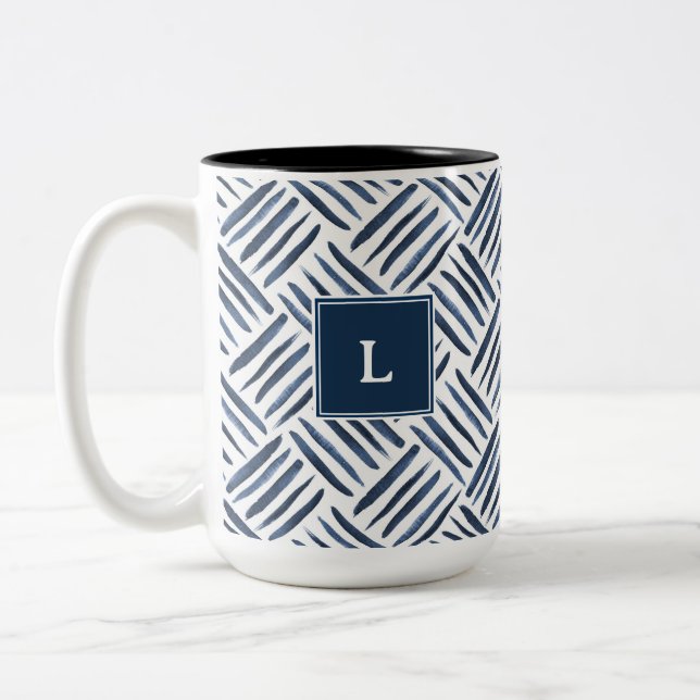 PERSONALIZED WATERCOLOR DESIGNED mug (Left)