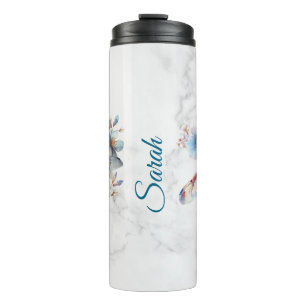 Personalized Watercolor Dragonfly Mug