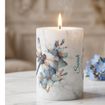 Personalized Watercolor Dragonfly Mug
