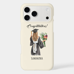 Personalized Watercolor Graduation (12) iPhone 17 Pro Max Case