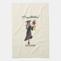 Personalized Watercolor Graduation