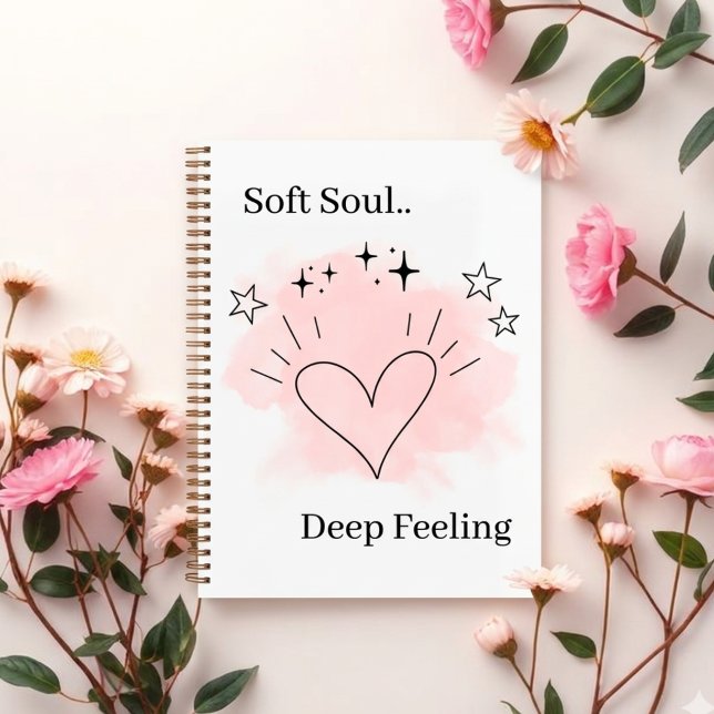 Personalized Watercolor Line Art Planner Notebook (Creator Uploaded)