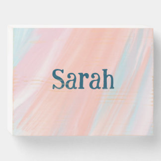 Personalized Watercolor Name Sign