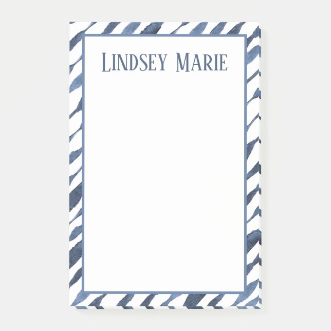 PERSONALIZED WATERCOLOR Notes (Front)