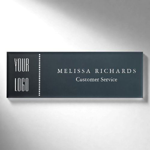 Personalized Watercolor Small Name Badge