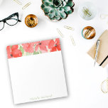 Personalized Watercolor Summer Poppies Notepad<br><div class="desc">Bright and cheerful watercolor poppies. This design was created from an original watercolor painting by the shop owner.</div>