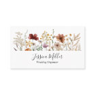 Personalized Watercolor Wildflower Pretty Floral