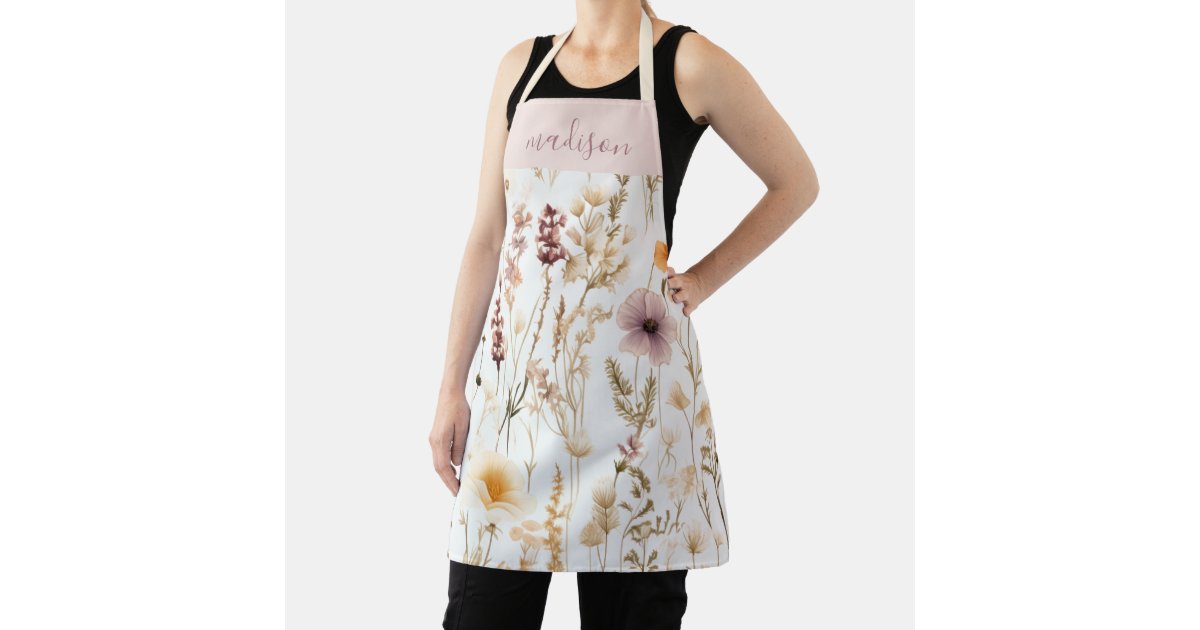 Apron Wildflowers Cavallini - Bobangles