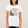 Personalized Watercolor Woodland 1st Mother's Day  T-Shirt