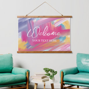Personalized Watercolors artist  Hanging Tapestry