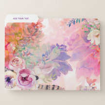 Personalized Watercolour Designer Files/Folders