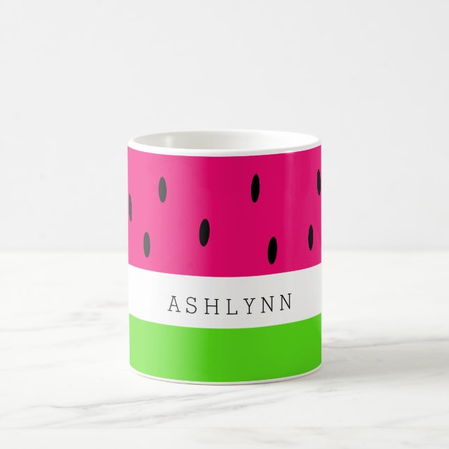 Personalized Watermelon Coffee Mug (Center)