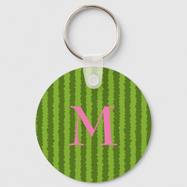 Personalized Watermelon Keychain (Front)