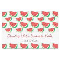 Personalized Watermelon Pattern Tissue Paper