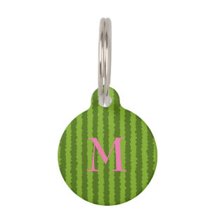 Personalized Watermelon Pet ID Tag