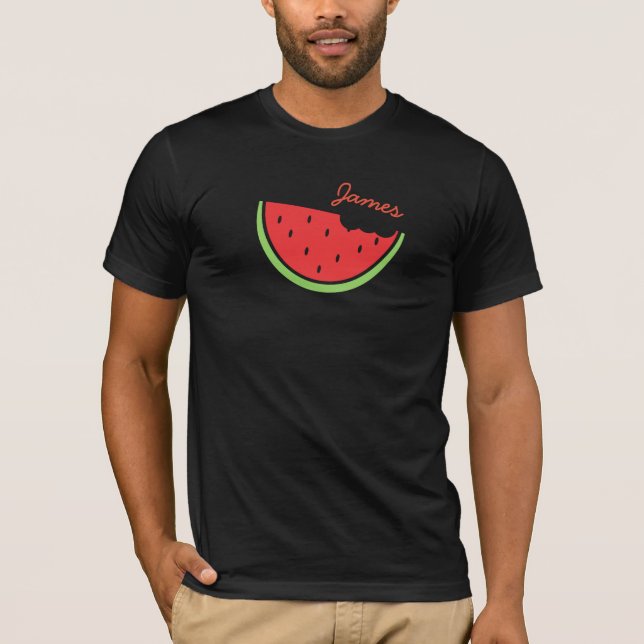 Personalized Watermelon Summer T-Shirt (Front)