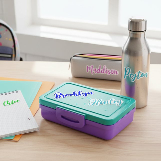 Personalized Waterproof Handwritten Script Names 1 Sticker (Creator Uploaded)