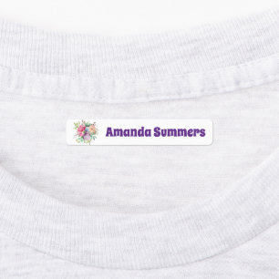 Personalized Waterproof Iron On Clothing Kids' Labels