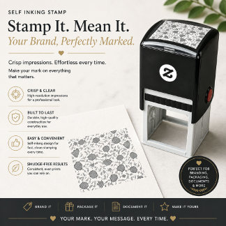 Personalized Wax Seal Self-Inking Stamp