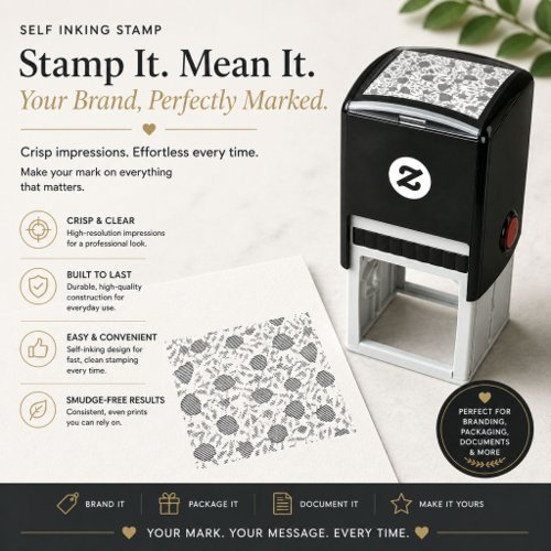 Personalized Wax Seal Self-Inking Stamp